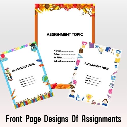 6 Types of Assignment Front Page IGNOU: Download Any One